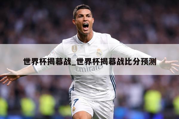 世界杯揭幕战_世界杯揭幕战比分预测